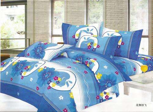 8 Piece - Cotton Feel - Bed Linen - Double Bed- Duvet Cover Set